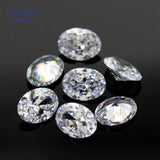Oval Cut 5A CZ Stones Synthetic Gems Cubic Zirconia Beads 2x3~18x25mm