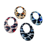 Plastic Acetic Acid Eardrop Diy Pendant Necklace Earring Accessories 8pcs