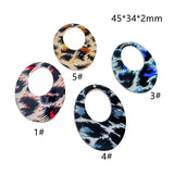 Plastic Acetic Acid Eardrop Diy Pendant Necklace Earring Accessories 8pcs