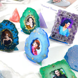 Resin Epoxy Mold Oval Square Photo Frame DIY Jewelry Silicone Mould with Stand