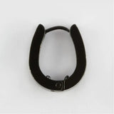 Oval Steel Earring 1 Pcs