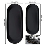 Oval Storage Tray Cosmetic Candles Serving Buffet Plate Decoration