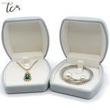 Velvet Jewelry Receptacle for Ring Earrings Pendant