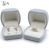 Velvet Jewelry Receptacle for Ring Earrings Pendant