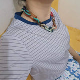 Statement Acrylic Long Necklace For Women