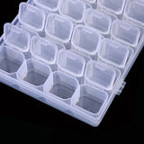 Adjustable 56 Grids Plastic Storage Box for Nail Rhinestone Jewelry