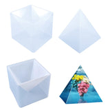 Oversized Pyramid Silicone Mold for Epoxy Resin - Home Decor