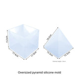 Oversized Pyramid Silicone Mold for Epoxy Resin - Home Decor