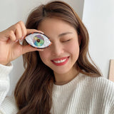Oversized Turkey Evil Eye Hair Claws Resin Eye Hair Clips