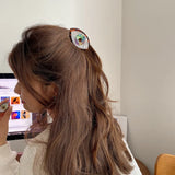Oversized Turkey Evil Eye Hair Claws Resin Eye Hair Clips