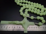 Catholic Cross Rosary 20mm Luminous Necklace Wall Rosary