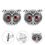 Vintage Copper Owl Cufflinks for Men