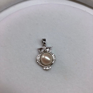 Owl Pendant Base Mount Findings for Jewelry