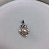 Owl Pendant Base Mount Findings for Jewelry