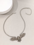 Owl Night Walk Moon Forest Pendant Necklace