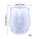 Owl-Shaped Epoxy Mold for Clay Crafts DIY Ornament Jewelry Candle Making Tool
