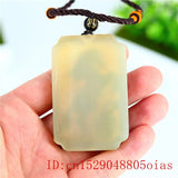 Ox Horn Horse Pendant Necklace - Chinese Natural Charm Jewelry