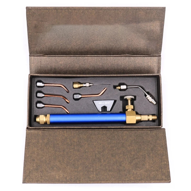 Oxygen Gas Welding Torch DIY Jewelry Soldering Melting Tool Kit