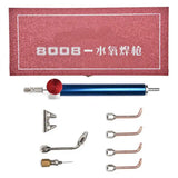 Oxygen Torch Jewelry Torch Gun Welding Soldering Gun with 5 Tips