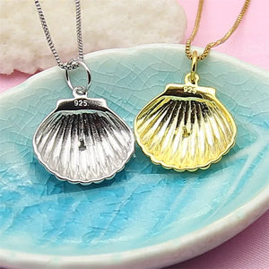 Oyster Shell Shape Pendant Base 10pcs/lot