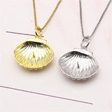 Oyster Shell Shape Pendant Base 10pcs/lot