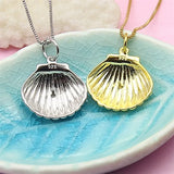 Oyster Shell Shape Pendant Base 10pcs/lot