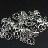 Ancient Bronze Alloy Dragon Pendant DIY Retro Jewelry