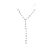 Rhinestone Star Collar Chokers Necklace Statement Jewelry