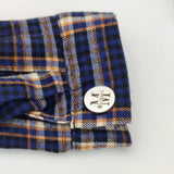 Engraved Monogram Cufflinks Stainless Steel Personalized Wedding Gift