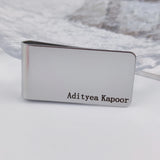 Personalized Men's Money Clip Wallet Set