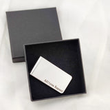Personalized Men's Money Clip Wallet Set