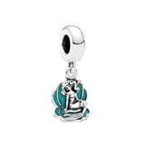 925 Silver High Heels Bracelet Pendant
