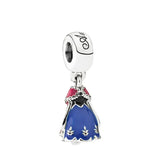 925 Silver High Heels Bracelet Pendant