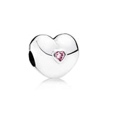 925 Sterling Silver Clover Snowflake Pendant