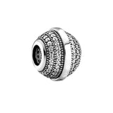 925 Silver LOGO Ring Dangle Charms for Bracelet Bangles