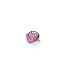 925 Silver Rose Love Heart Clasp Charm Beads 3mm Bracelet Bangles