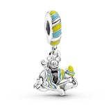 925 Silver Cat Mom Pendant for Mother's Day Gift