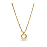 PAN Signature LOGO Ginkgo Leaf 925 Sterling Silver Necklace For Women