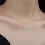 Dragonfly Necklaces for Women Luck Insect Wedding Anniversary Jewelry