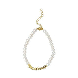 925 Sterling Silver Pearl Bracelet for Women - Adjustable Engagement Jewelry
