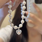 925 Silver Heart Bracelet Women Sweet Romantic Jewelry Birthday Gift