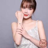 925 Silver Steampunk Oath Heart Pendant Charm for Snake Bracelet