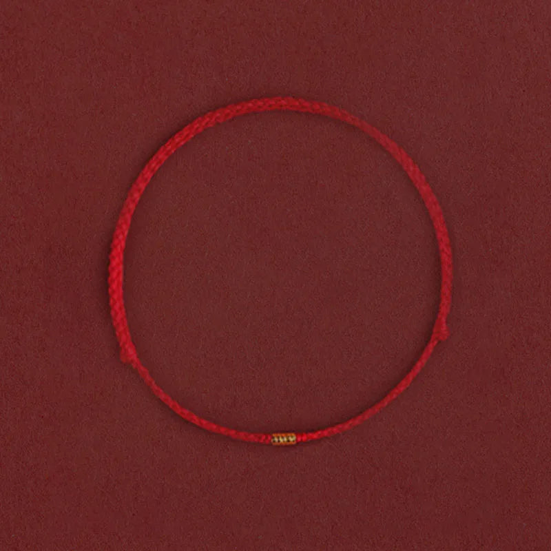Rabbit Bracelet Red Weave Adjustable Jewelry Birthday Gift
