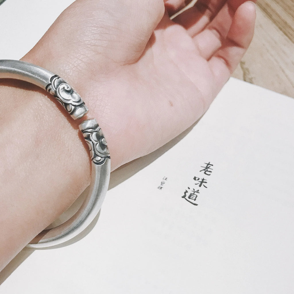Vintage Cloud Bracelet Silver Golden for Women