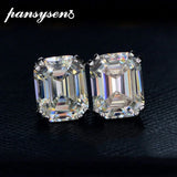 925 Sterling Silver 6ct High Carbon Diamond Stud Earrings
