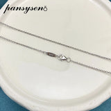 925 Sterling Silver Chain Necklace DIY Pendant Jewelry Accessories