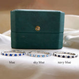 925 Silver Gemstone Round Circle Ring for Women