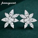 925 Silver 0.25CT Moissanite Diamond Stud Earrings Wedding Gift