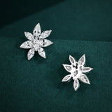925 Silver 0.25CT Moissanite Diamond Stud Earrings Wedding Gift