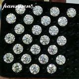 3EX Round 2.5 CT D VVS1 Moissanite Stone Pass Diamond Test